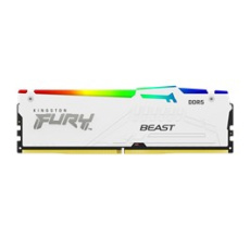 KINGSTON DIMM DDR5 32GB 5600MT/s CL36 FURY Beast Bílá RGB EXPO