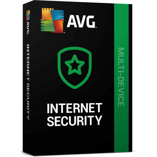 Rozšírenie AVG Internet Security (pre viacero zariadení, až pre 10 pripojení) na 36 mesiacov