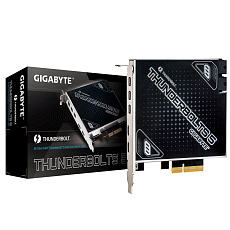 BAZAR GIGABYTE rozšiřující karta Thunderbolts 5, PCIe 4.0x4, 3xMini-DP (ROZBALENO)