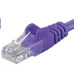 PREMIUMCORD Patch kábel UTP RJ45-RJ45 CAT5e 1.5 m fialová