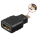 Adaptér PREMIUMCORD HDMI typ A samica - micro HDMI typ D samec