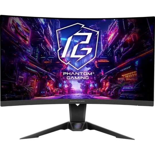 ASROCK LCD - 27" Gaming monitor PG27QRT2A, 2560 x 1440 QHD, 180Hz, 5000:1, 300cd/m2, 1ms, 2xHDMI, 1xDP