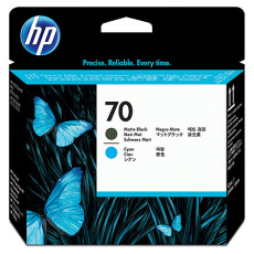 HP 70 Black matte + Cyan DJ Printhead, C9404A HP 70 Black matte + Cyan DJ Printhead, C9404A