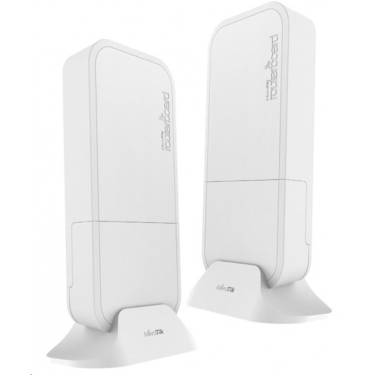 MikroTik Wireless Wire (sada RBwAPG-60ad), 1Gbps full-duplex, 802.11ad, 60GHz, už spárované = nie je potrebná konfigurácia