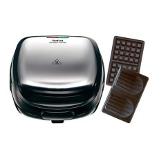 BAZAR - Tefal Snack Time SW341D12 toustovač, 2v1, 700 W, vyměnitelné plotny, bezpečnostní západka - Poškozený obal (Komp BAZAR - Tefal Snack Time SW341D12 toustovač, 2v1, 700 W, vyměnitelné plotny, bezpečnostní západka - Poškozený obal (Komp