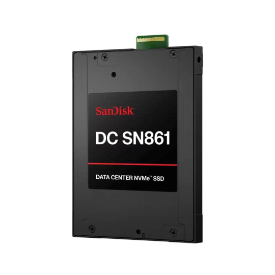 SanDisk Carrera SSD 7.68TB DC, SN861, PCIe Gen5, (R:13800, W:7500MB/s), BICS6 TLC NVMe E3.S, TCG Opal , Generic SanDisk Carrera SSD 7.68TB DC, SN861, PCIe Gen5, (R:13800, W:7500MB/s), BICS6 TLC NVMe E3.S, TCG Opal , Generic