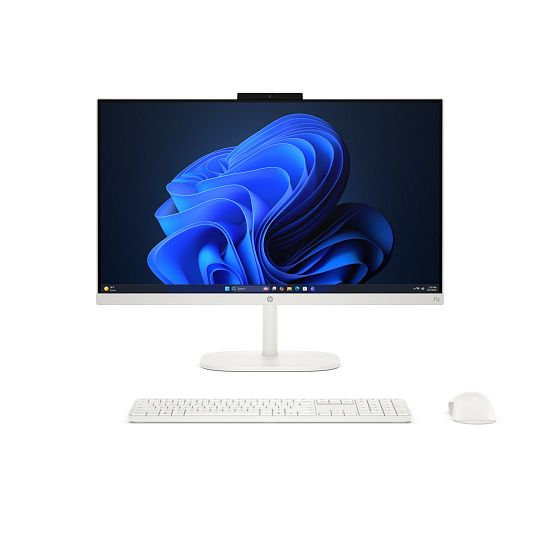 HP AIO ProStudio 2 G2i 23.8 NT AI Ultra 5 225H,8GB DDR5, 512GB,WiFi6+BT,kl.+myš,150W, bílá, 2xUSB-C+HDMI, FDOS
