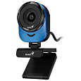 GENIUS webkamera FaceCam 1000X Q, 720p HD, USB, mikrofon, modrá
