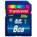 Karta TRANSCEND SDHC 8GB Premium, Class 10 UHS-I, 300X