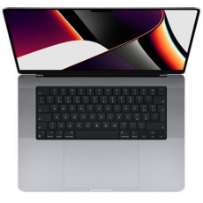 APPLE MacBook Pro 16'' čip Apple M1 Pro s 10-jadrovým CPU a 16-jadrovým GPU, 1TB SSD - Vesmírne sivá/DE klávesnica