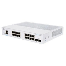 Prepínač Cisco CBS350-16T-2G, 16GbE RJ45, 2xSFP, bez ventilátora