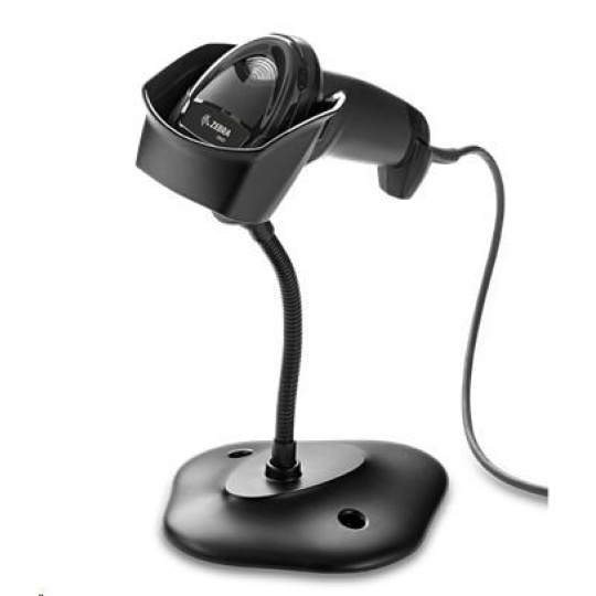 Motorola čítačka DS2208, 2D čítačka čiarového kódu, KIT, black, USB-HID + stojan Motorola čítačka DS2208, 2D čítačka čiarového kódu, KIT, black, USB-HID + stojan