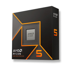 CPU AMD RYZEN 5 9600, 6-core, 3.8GHz, 38MB cache, 65W, AMD Radeon Graphics, socket AM5, Chladič v balení, BOX CPU AMD RYZEN 5 9600, 6-core, 3.8GHz, 38MB cache, 65W, AMD Radeon Graphics, socket AM5, Chladič v balení, BOX