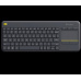 Logitech Wireless Keyboard Touch Plus K400 Plus, black, US