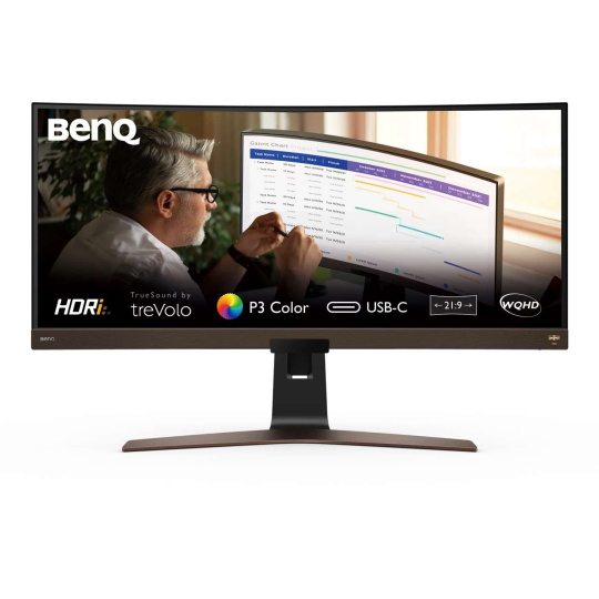 BENQ MT LCD 38" EW3880R , IPS, 3840x1600,350 nitov,1000:1,4ms GTG,HDMI,DP/USB typ C, repro,VESA,kábel:HDMI,lesklá čierna