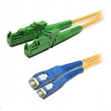 Duplexní patch kabel SM 9/125, OS2, E2000(APC)-SC(PC), LS0H, 2m Duplexní patch kabel SM 9/125, OS2, E2000(APC)-SC(PC), LS0H, 2m