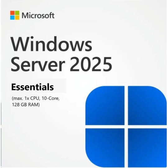 DELL_ROK_Microsoft_Windows_Server 2025 Essentials 10 CORE (for Distributor sale only)