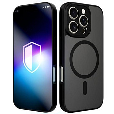 3mk ochranný kryt Misty MagCase Black pro Apple iPhone 16 Pro