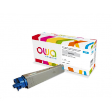 OWA Armor toner pre OKI C3300, C3400, C3450, C3600, 2500 strán, 43459331, modrá/cyan