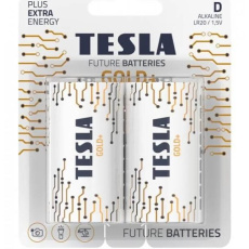 TESLA BATTERIES D GOLD+ ( LR20 / BLISTER FOIL 2 PCS ) TESLA BATTERIES D GOLD+ ( LR20 / BLISTER FOIL 2 PCS )
