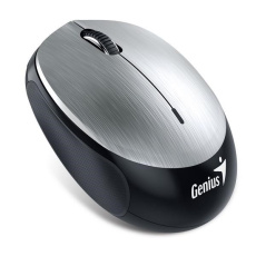 Myš GENIUS NX-9000BT/ Bluetooth 4.0/ 1200 dpi/ bezdrôtový/ dobíjateľná batéria/ strieborný