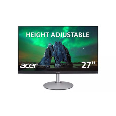 ACER LCD CB272Esmiprx, 69cm (27") IPS LED,75Hz,16:9,178/178,1ms,AMD Free-Sync,FlickerLess,Silver