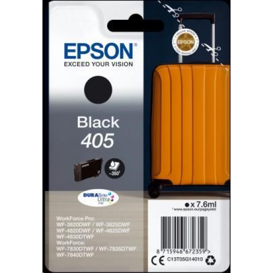 Atrament EPSON Single Pack Black 405 Durabrite Ultra