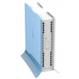 MikroTik hAP Lite (tower), 650MHz CPU, 32MB RAM, 4x LAN, integ. 2.4GHz Wi-Fi, WPS, vrátane. L4