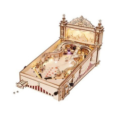 RoboTime 3D Dřevěné puzzle Hrací automat - Pinball Machine RoboTime 3D Dřevěné puzzle Hrací automat - Pinball Machine