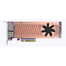 Rozširujúca karta QNAP QM2-2P410G2T 2xM.2 disky SSD 2280 PCIe NVMe, 2x10GbE, 4xPCle