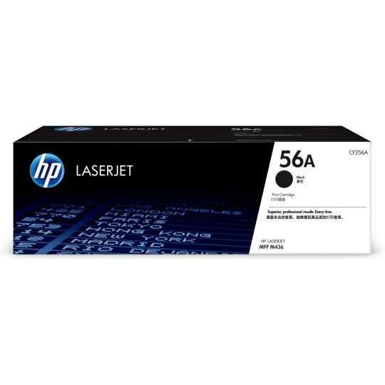 HP 56A Black LaserJet Toner Cartridge (7,400 pages) HP 56A Black LaserJet Toner Cartridge (7,400 pages)
