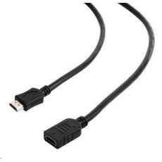 Predlžovací kábel GEMBIRD HDMI na HDMI 4,5 m (pozlátené konektory, tienený) Predlžovací kábel GEMBIRD HDMI na HDMI 4,5 m (pozlátené konektory, tienený)