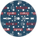 Bosch brusný kotouč EXPERT O780 s fólií, 150 mm, G80