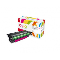 OWA Armor toner pre HP Color Laserjet Ese CM4540, 12500 strán, CF033A, červená/purpurová