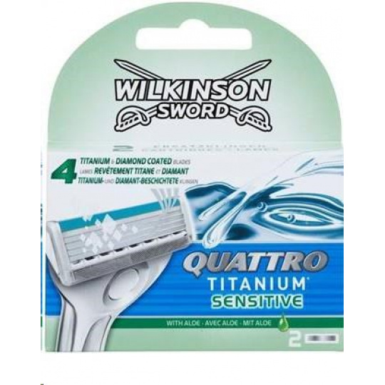 Wilkinson Quattro Titanium náhrady 2ks