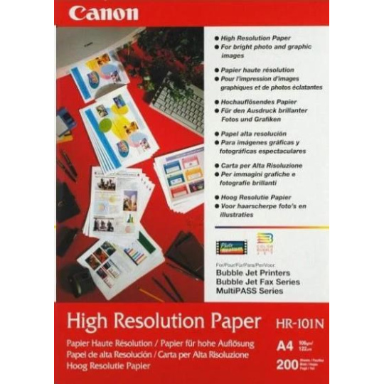Canon PAPIER HR-101 A4 50ks (HR101) Canon PAPIER HR-101 A4 50ks (HR101)