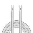 VERBATIM Kabel Sync & Charge SoftTouch USB-C, 100W, 120cm, bílá