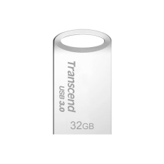 TRANSCEND Flash Disk 32GB JetFlash®710S, USB 3.0 (R:90/W:20 MB/s) stříbná