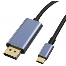 Kábel PremiumCord USB-C na DisplayPort DP1.4 8K@60Hz a 4k@120Hz 2m