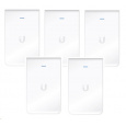 UBNT UniFi AP AC In Wall, 5-PACK [Indoor AP, 2.4GHz(300Mbps)+5GHz(866Mbps), 2x2 MIMO, 802.11a/b/g/n/ac]