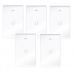 UBNT UniFi AP AC In Wall, 5-PACK [Indoor AP, 2.4GHz(300Mbps)+5GHz(866Mbps), 2x2 MIMO, 802.11a/b/g/n/ac]