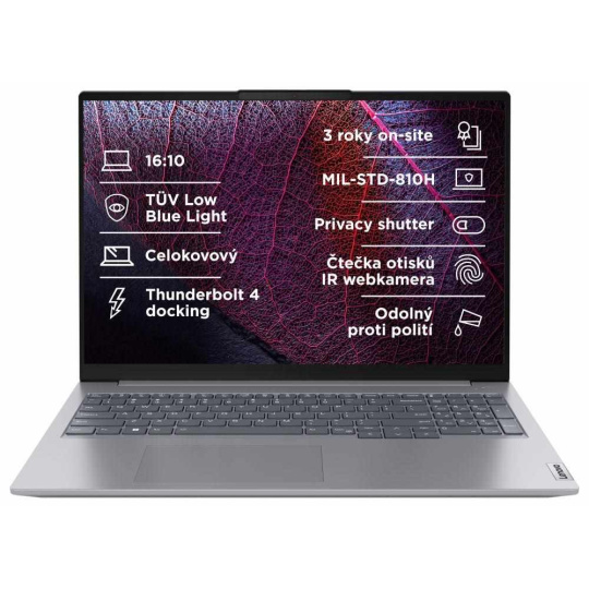 LENOVO NTB ThinkBook 16 G7 - Ultra7 155H,16" WUXGA,16GB,1TBSSD,FHD+IRcam,W11P LENOVO NTB ThinkBook 16 G7 - Ultra7 155H,16" WUXGA,16GB,1TBSSD,FHD+IRcam,W11P
