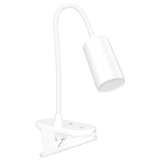 CONNECT IT Stolní LED lampa CLIP 2 s klipem, bílá CONNECT IT Stolní LED lampa CLIP 2 s klipem, bílá