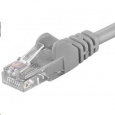 PREMIUMCORD Patch kábel UTP RJ45-RJ45 CAT5e 10m sivý