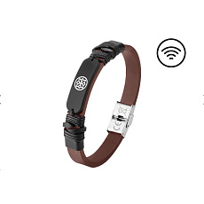 CARNEO PAY Fashion bracelet Iron spirit brown