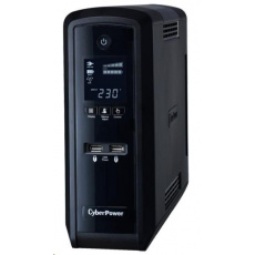 CyberPower PFC SineWare LCD GP UPS 1300VA/780W, Schuko zásuvky - Poškodené balenie (Kompletné) - BAZAR