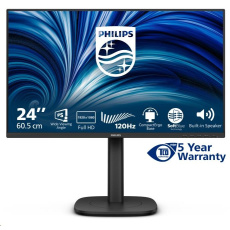 Philips MT 23,8" 24B2N3200J - 1920x1080,IPS,120Hz,D-Sub,HDMI,DP,USBhub,Repro,Pivot