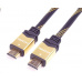 Kábel HDMI PREMIUMCORD 2.0 Vysokorýchlostný + ethernetový kábel HQ, pozlátené konektory, 5 m