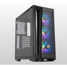 Cooler Master skrinka MasterBox MB511 aRGB, E-ATX, Mid Tower, čierna, bez zdroja