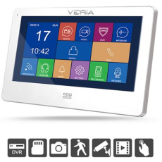 Veria LCD monitor videotelefonu  7077B bílý